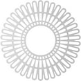 thumbnail image 4 of 22"OD x 8 1/8"ID x 3/4"P Cornelius Architectural Grade PVC Pierced Ceiling Medallion, Black, 4 of 10