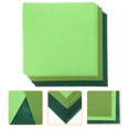 thumbnail image 1 of OULII 18Pcs Craft Felt Fabric Sheets Green Color for DIY Sewing and Patchwork, 1 of 4