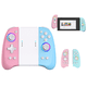 thumbnail image 2 of Mando inalámbrico compatible con Nintend Switch OLED y Lite., rosa y azul, 2 of 8