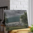 thumbnail image 5 of U R There Photography Bristol Road White II Rustic Farmhouse Tempered-Glass Cutting Board 11"x 15", 5 of 8