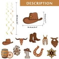 thumbnail image 3 of Decoraciones de fiesta: Mi primer rodeo, cumpleaños, tema vaquero, niño, 3 of 7