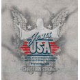 thumbnail image 2 of Jesus USA Proverbs Bible Verse Men's Graphic T Shirt Tees Brisco Brands S, 2 of 6