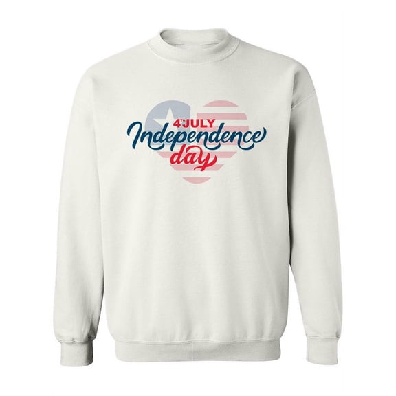 4Th Of July Love Sweatshirt Women -Image by Shutterstock, Female 4X-Large