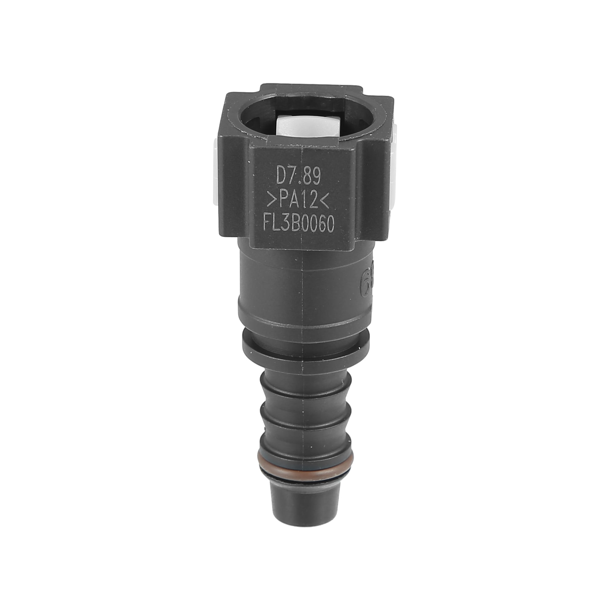 Unique Bargains Fuel Line Quick Connect Straight Push-On Barb Hose Adapter