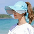 thumbnail image 3 of Women‘s Sun Visor Wide Elastic Golf Sun Hat Breathable Sweat Absorbent Cap, 3 of 4