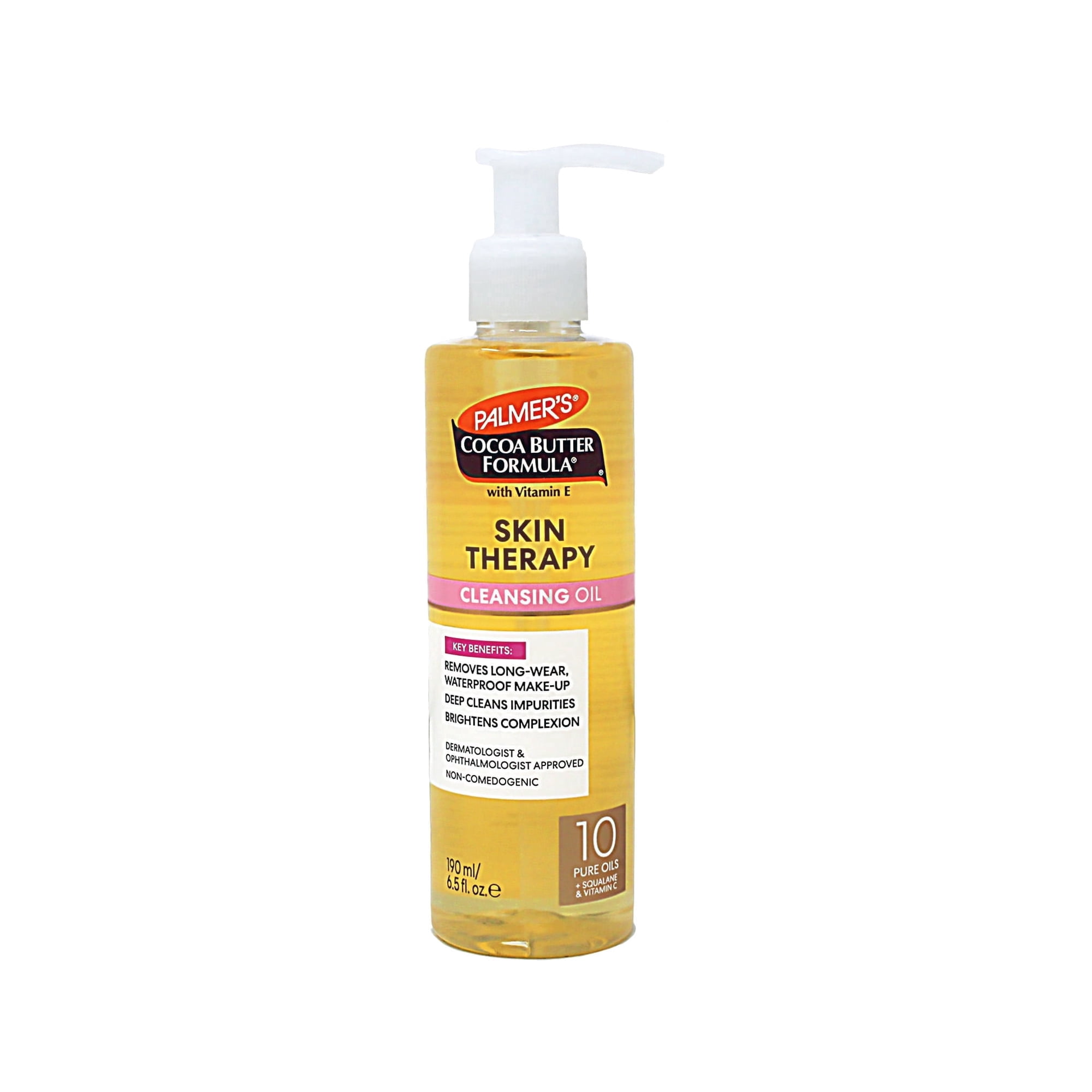 Palmer's Cocoa Butter Formula Skin Therapy Cleansing Oil, Rosehip Fragrance, 6.5 fl. oz. Pack of 1