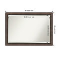 thumbnail image 2 of Amanti Art Caleb Brown Beveled Wall Mirror 28 x 40 in., 2 of 10