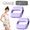 purple, variant on Vaebo Pro Mini Stay-in-Bed,Wearable Vibration Device, 5 Intensity Levels, Adjustable Strap-On Design, 15-Minute Automatic Massage Cycle for Calves, Thighs, Bedtime and Travel