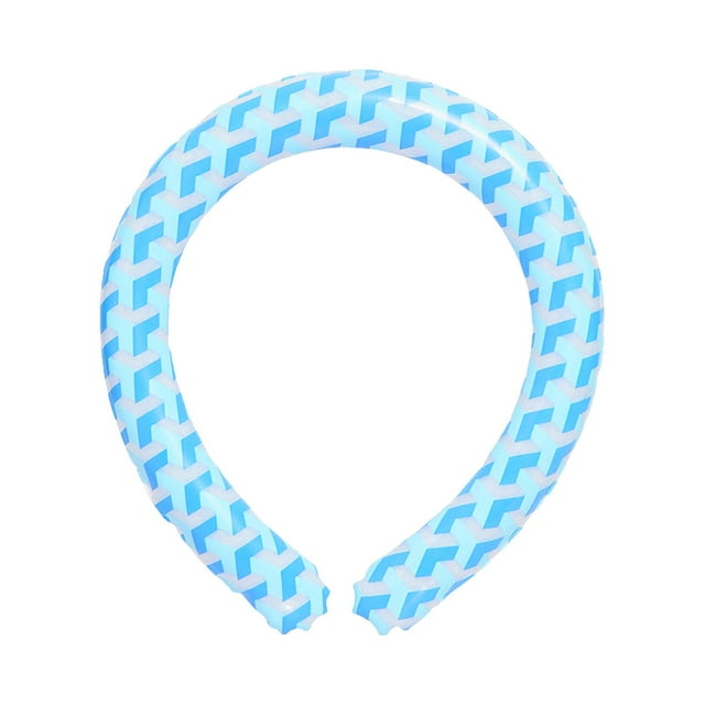 lionlar Compresse Froide Cou Été Mise en Forme Voyage Randonnée Cou Tube Rafraîchissant Enveloppant Bleu