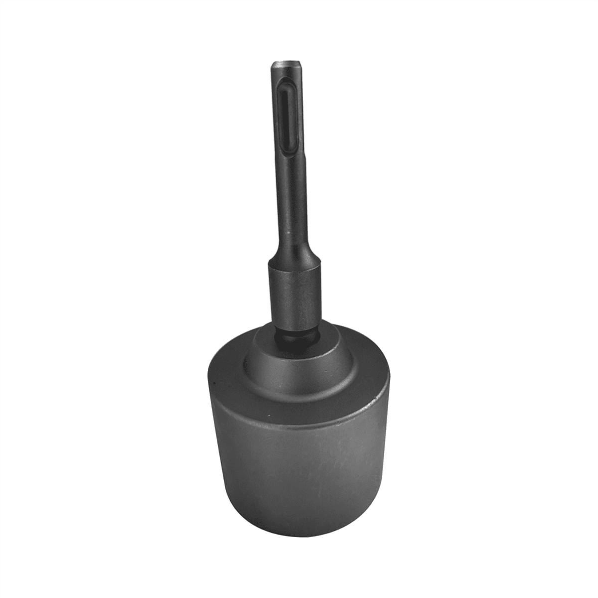 SDS Plus T-Post Ground Rod Driver, 65mm Drill Bit Driver,Hammer Drill Rod Converter for Rotary Hammer Drill Ground Rods