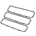 thumbnail image 1 of Set Of 3 Chains And 1 Guide For Chainsaw On Pole, 40 Links And Guide Of 29cm, Compatible With Ryobi, Husqvarna, Makita And Others, 1 of 3