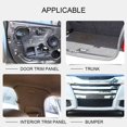 thumbnail image 3 of Keenso Bumper Fastener, Plastic Rivets, 500Pcs For Auto Parts Splash Shield For Car Parts Bumper, 3 of 8