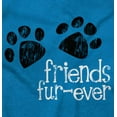 thumbnail image 2 of Friends Fur-Ever Pet Owner Cat Lady Women's Graphic T Shirt Tees Brisco Brands 3X, 2 of 6