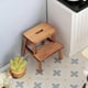 thumbnail image 5 of Silla de 1/12, Modelo de Muebles de Decoración DIY en Miniatura, Sillas de Madera para Habitación de CUTICAT Artesanía de casa de muñecas, 5 of 8