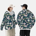 thumbnail image 6 of Haiem Lilies Flowers UPF 50+ Fishing Shirts for Men Long Sleeve UV Sun Protection Hoodie Non-Mask Outdoor Hiking Shirts, 6 of 9