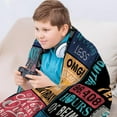 thumbnail image 5 of 12 Year Old Boy Gift, Best Birthday Gifts for 12 Year Old Boy, 12 Year Old Boy Birthday Gifts, Boys Age 12 Gifts Idea, 12 Yr Old Gifts for Boy, 12th Birthday Decorations for Boys Blanket 60"X 50", 5 of 5