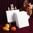 thumbnail image 3 of Miangastore Canvas Panels White 6Pcs 9.8x7.9x0.8In, 3 of 8