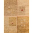 thumbnail image 1 of Ahgly Company Indoor Rectangle Abstract Orange Abstract Area Rugs, 2' x 5', 1 of 6