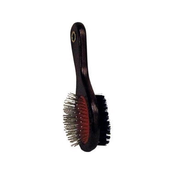 Cepillo de pelo Boss Pet Aloe Care marrón para gatos y perros, paquete de 1