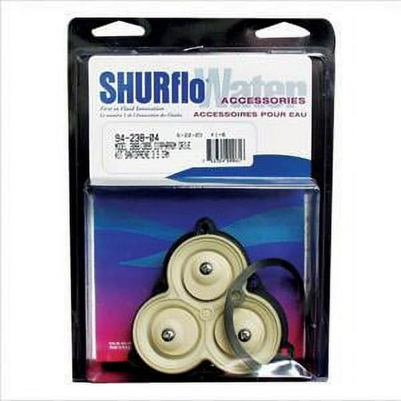 SHURflo Membrane de Pompe d'Eau Douce 94-238-04 Utilisé pour les Pompes d'Eau Douce SHURflo Numéro de Pièce 2088-453-144/2088-453-444/2088-473-143/2088-473-443