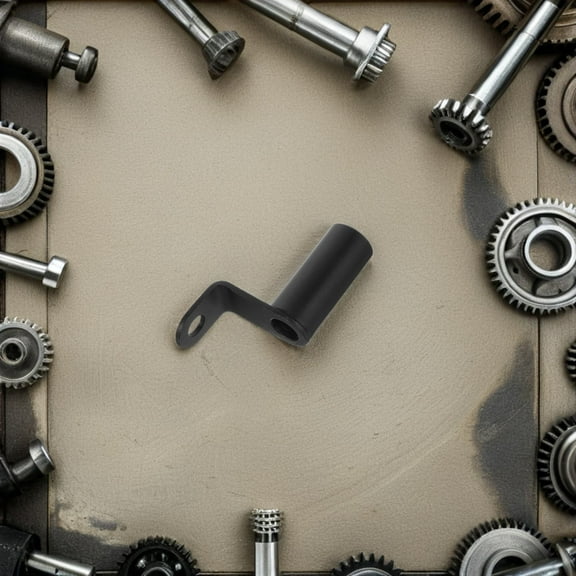 OUNONA Black Aluminum Motorcycle Mirror for Secure Mounting, Adjustable Fit, and Multipurpose Use Accessories