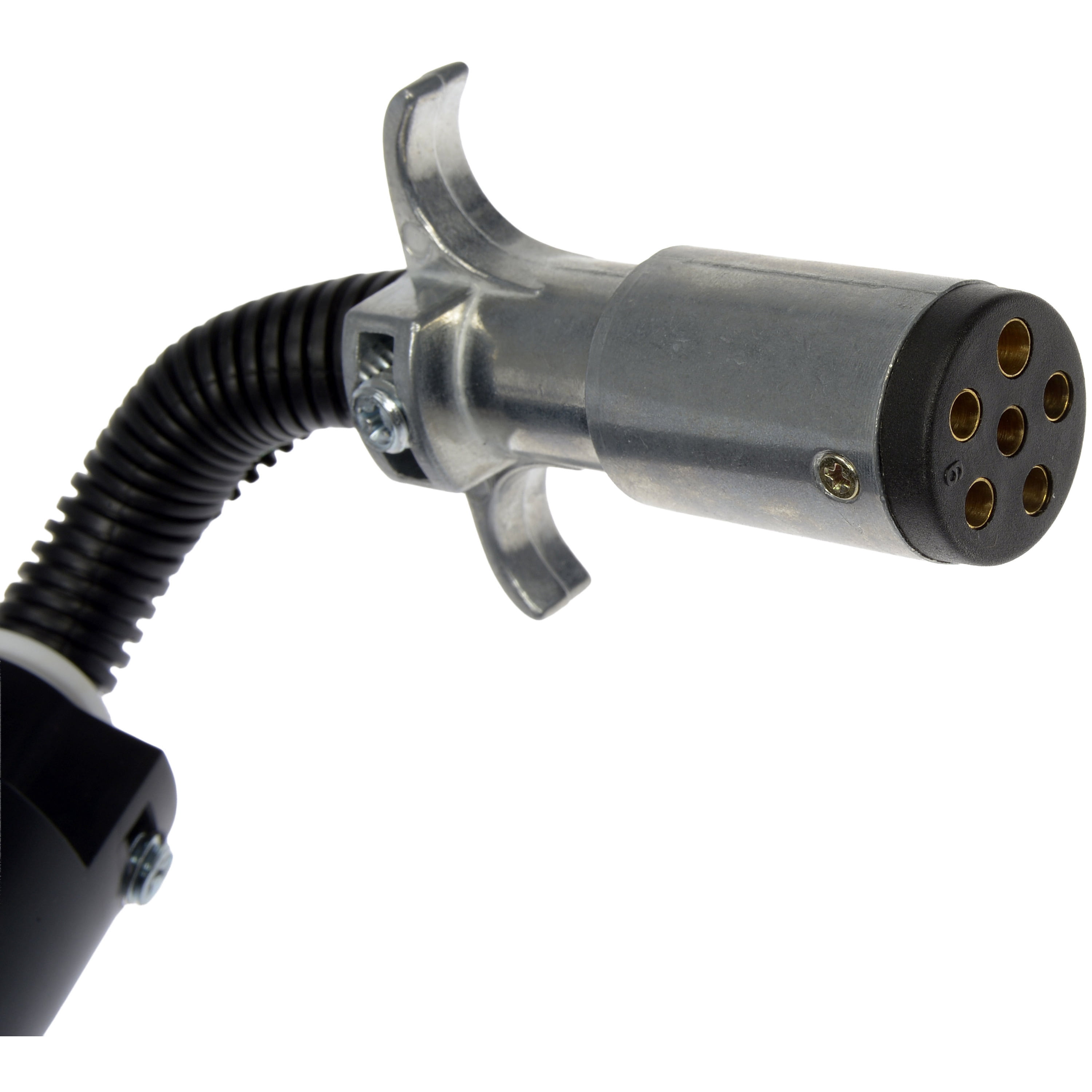 Dorman 48164 6-Way Round Vehicle Side To 7-Blade Trailer Side Adapter