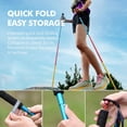 thumbnail image 4 of Trekking Poles 2-Pack 130CM Anti-Shock Ultra-Light Collapsible Walking Hiking Sticks for Trail Running Backpacking Camping, 4 of 7