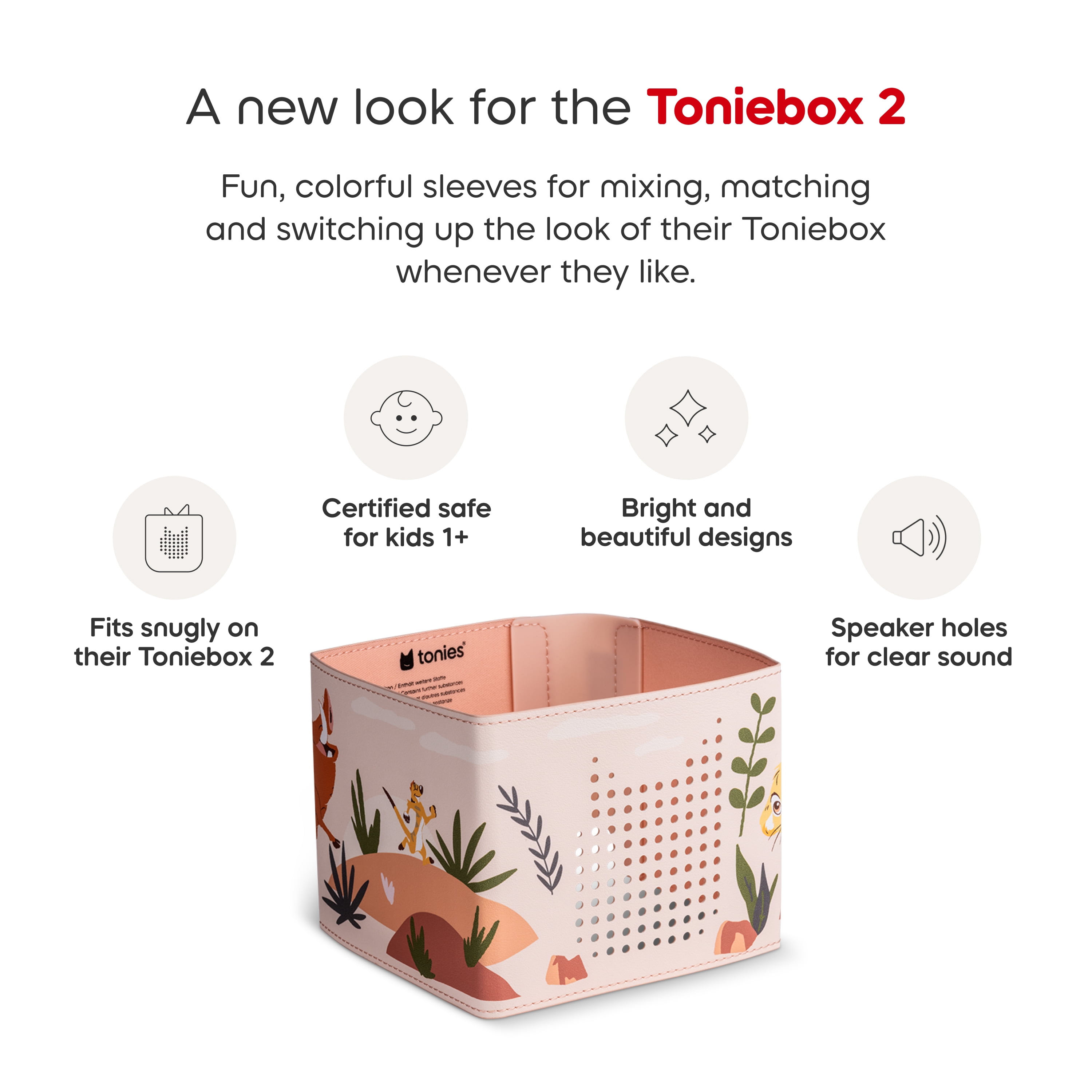 tonies Toniebox 2 Sleeve: Disney The Lion King