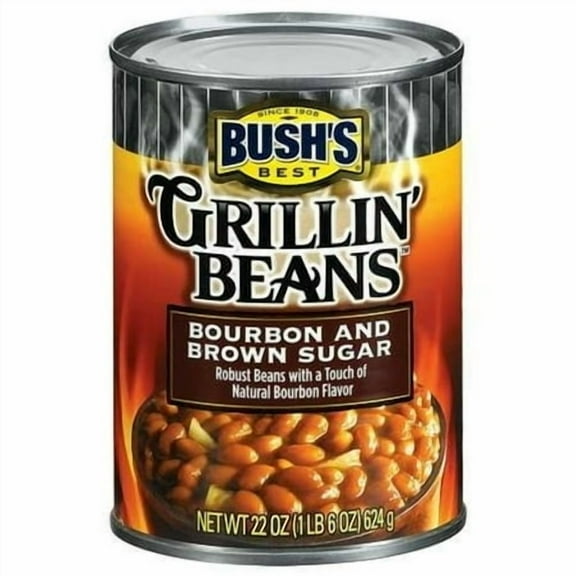 Bush's Best, Grillin' Beans, Bourbon & Brown Sugar (Pack of 2)