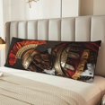 thumbnail image 4 of KLL Ultra Soft Microfiber Body Pillow Cover/Pillowcases 20"x54" with Hidden Zipper Closure-Medieval Knight Dog, 4 of 5