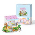 thumbnail image 2 of Artículos de mobiliario de plástico Kit de casa de muñecas DIY Kit de casa de muñecas en miniatura de madera DIY Regalo de Navidad Juguete para padres e hijos Eccomum Artículos de mobiliario de plástico, 2 of 7