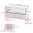 thumbnail image 4 of Bookshelf with Fabric Drawers, SHINPT Toy Storage Organizer, Kids Bookcase with Collapsible Fabric Drawers, Toddler Bookshelf for Gift, KIds Toy Storage for Children Room, Playroom, Nursery, Bedroom, 4 of 8