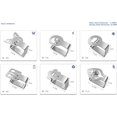 thumbnail image 3 of SHAR Tablecloth Clips Non-Slip Set of 6 Thick Stainless Steel Decorative Tablecloth Clips - for Picnic, BBQ, Wedding, Party, 3 of 5