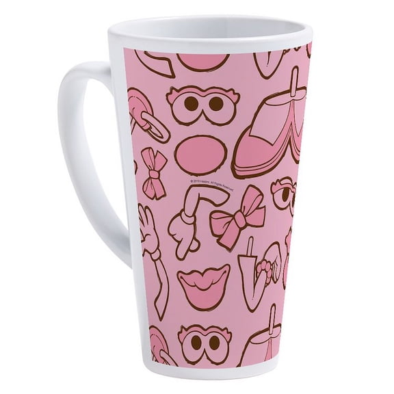 CafePress - Mrs. Potato Head Parts - 17 Oz White Ceramic Latte Mug