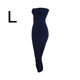 thumbnail image 1 of Vestido de tubo con cuello barco para mujer Vestido de verano sin mangas de color sólido, azul oscuro, L sidaley AP1097-18B, 1 of 7