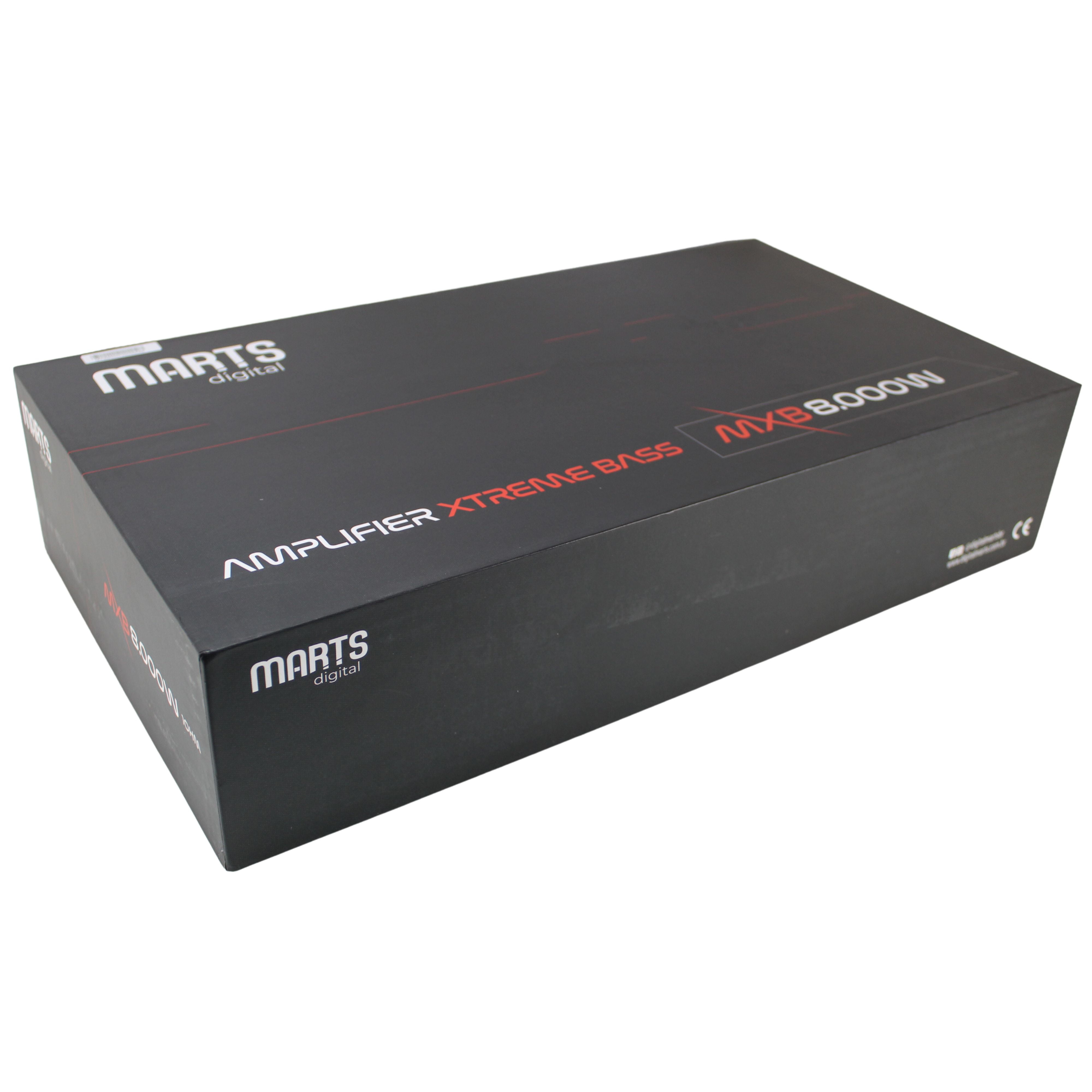 Marts Digital 8000W Monoblock Class D Amplifier 1 Ohm w/ Bass Knob MXB-8000- 1 - Walmart.com