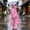Pink, variant on Gallickan Thickened Cloak Raincoat for Kids, Portable Non Disposable EVA Rain Poncho, 1pc Purple Reusable Waterproof Cape with Drawstring Hood, Outdoor Hiking Cycling Toddler Coat