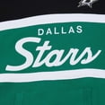thumbnail image 5 of Men's Mitchell & Ness Kelly Green/Black Dallas Stars Head Coach Pullover Hoodie, 5 of 5