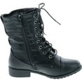 thumbnail image 6 of Link Beyonce-62K Girls Lace Up Combat Boots, 6 of 7