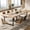 Light Brown, variant on Fnova 94"Large Conference Table for 8-10 People, Modern Executive Meeting Table with Cable Management & Adjustable Feet, Heavy-Duty Office Conference Desk for Boardroom, Training Room