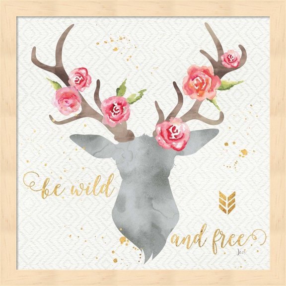 Metaverse Jess Aiken 'Wild Bohemian I' Framed Art