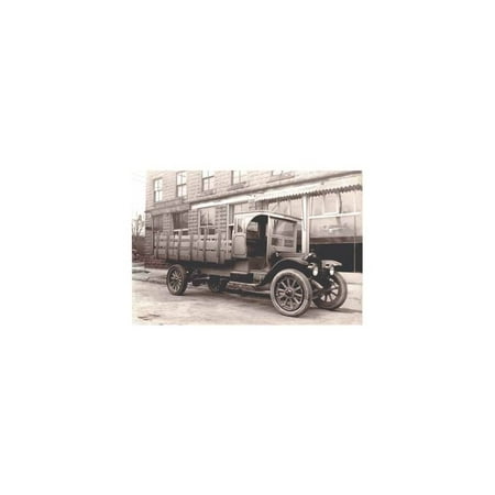 Stake Body Truck Print (Unframed Paper Print 20x30)
