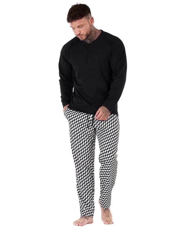 Men's Long Sleeve Pajamas