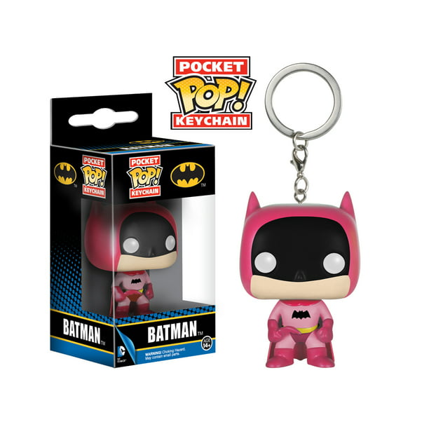 POP! 75th Anniversary Pink Batman  Keychain 