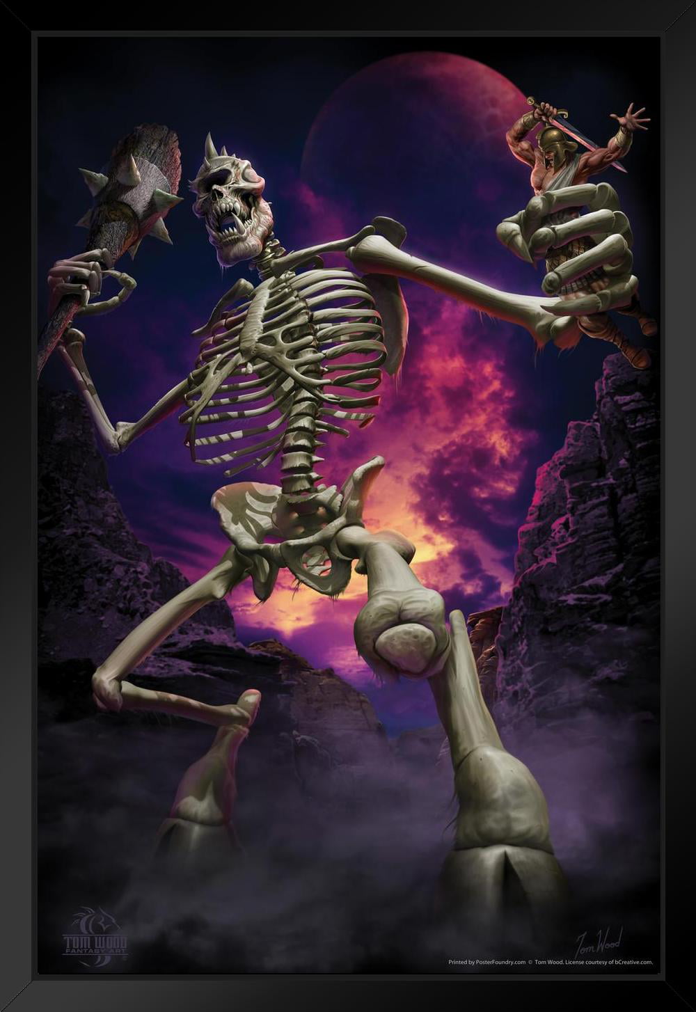 Details about   Skeleton and Raven Halloween 11x14 Unframed Art Print Great Gift Under $15 