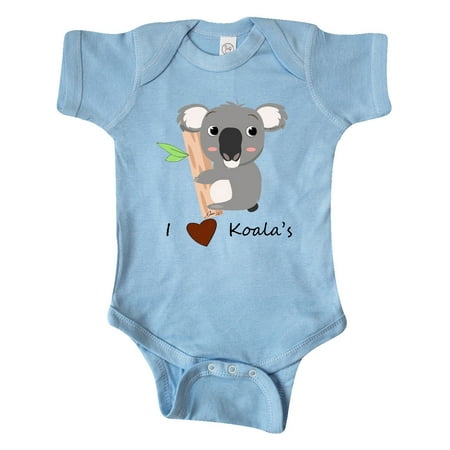 

Inktastic I heart Koalas Gift Baby Boy or Baby Girl Bodysuit