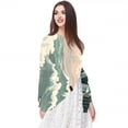 thumbnail image 5 of Seagull Elegant Chiffon Silk Scarf for Women - Lightweight Breathable Wrap Shawl 70.86"x28.7, 5 of 6