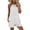 White, variant on Utoimkio Women's Casual Halter Romper,Loose Fit Sleeveless Playsuit with Side Pockets