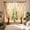 Yellow, variant on Tdxkok Romantic French Floral Lace Sheer CurtainWindow Drape Vintage Ruffled Edge Semi Transparent Light Filter Curtain Panels Cottagecore Aesthetic Decor for Bedroom Living Room Balcony