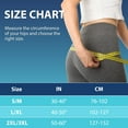 thumbnail image 2 of Nvorliy Sacroiliac SI Joint Hip Belt - Pelvic Support Belt for Sciatica, Lumbar, and Sacral Nerve Pain Relief (L/XL), 2 of 6